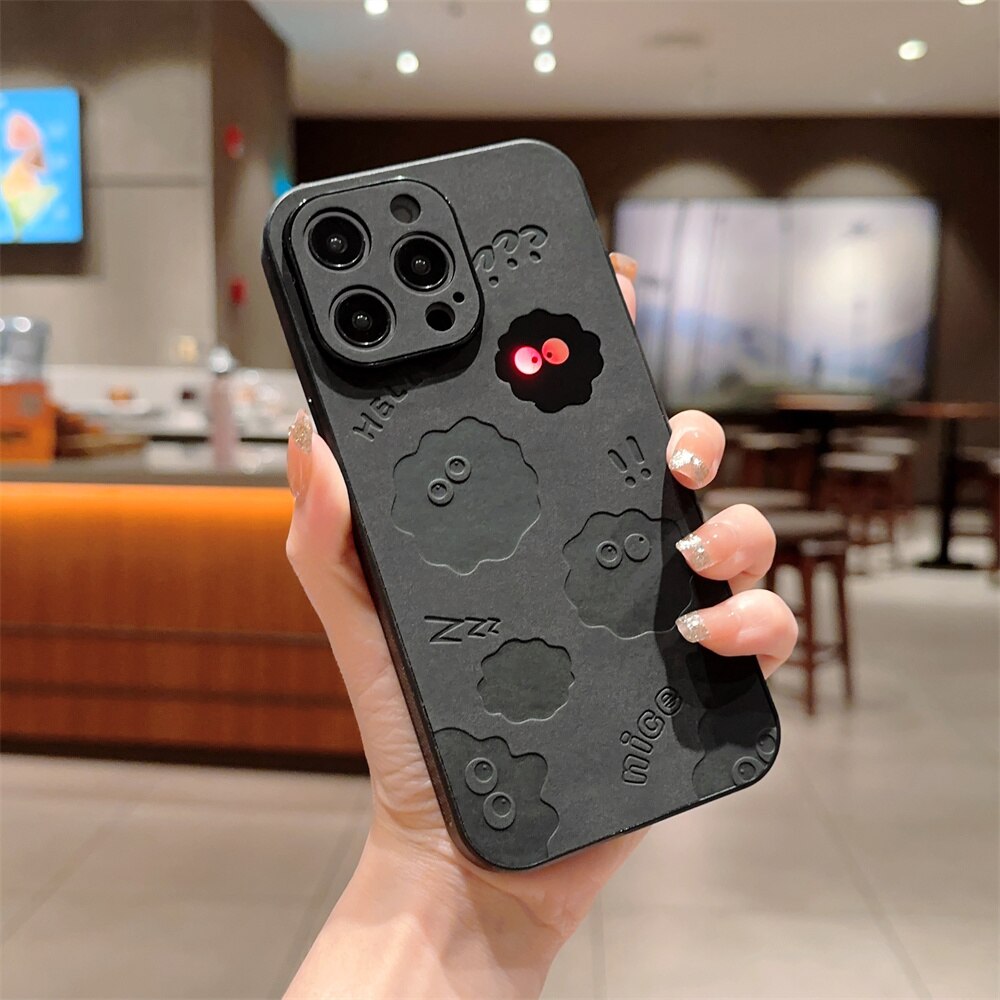 Fun Animal Protective Leather iPhone Cover