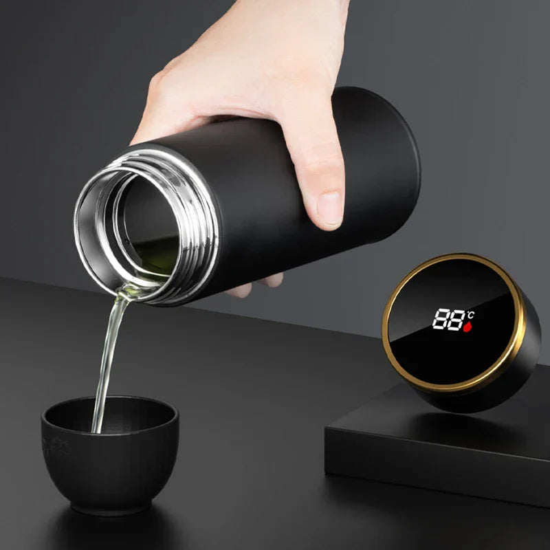 Insulated Thermal Bottle with LED Temp Display