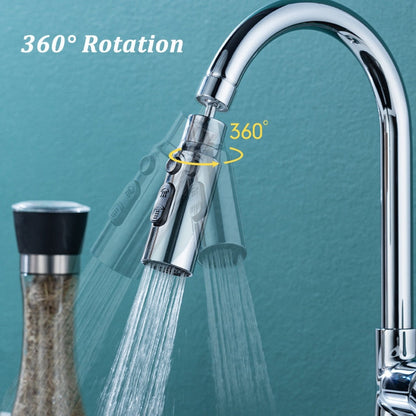 Water Saving 3-Mode Faucet Adapter