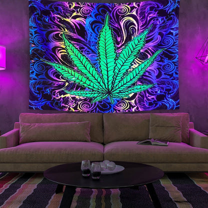 Vibrant Glow Wall Hanging Tapestry