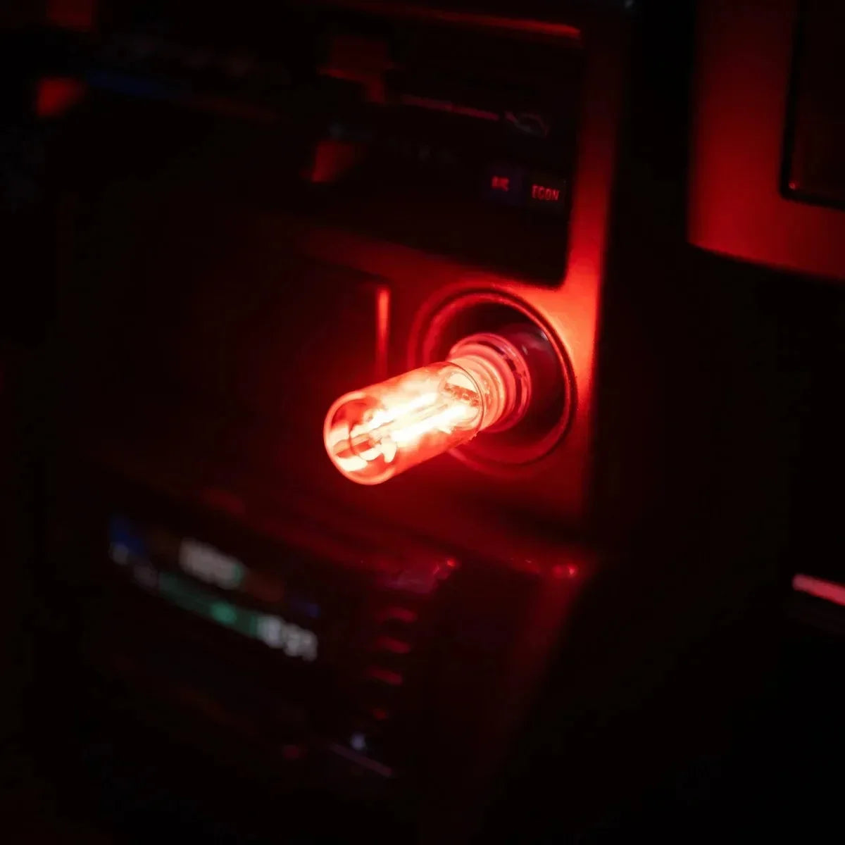 Colorful Glass Table Lamp with USB Touch Control - Fesara
