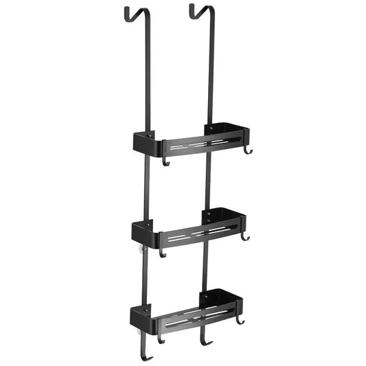 Modern Bathroom Shower Storage Double Layer Shelf - Fesara