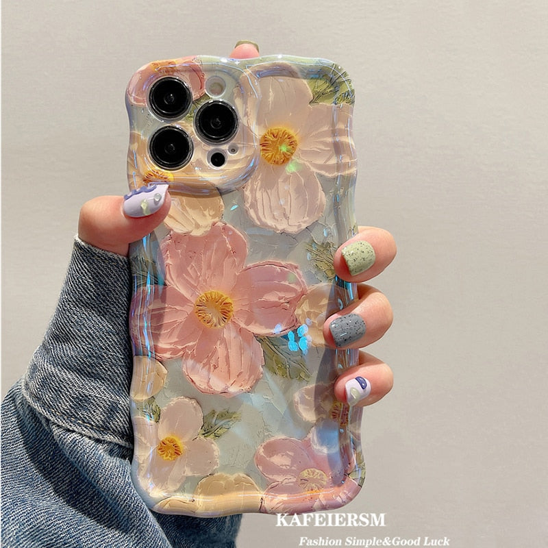 Colorful Flower iPhone Phone Cover