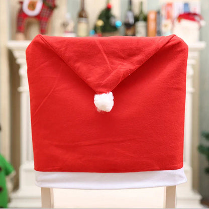 Festive Holiday Chair Covers for Dining Table
