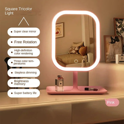Bright LED Vanity Mirror with 3 Color Modes