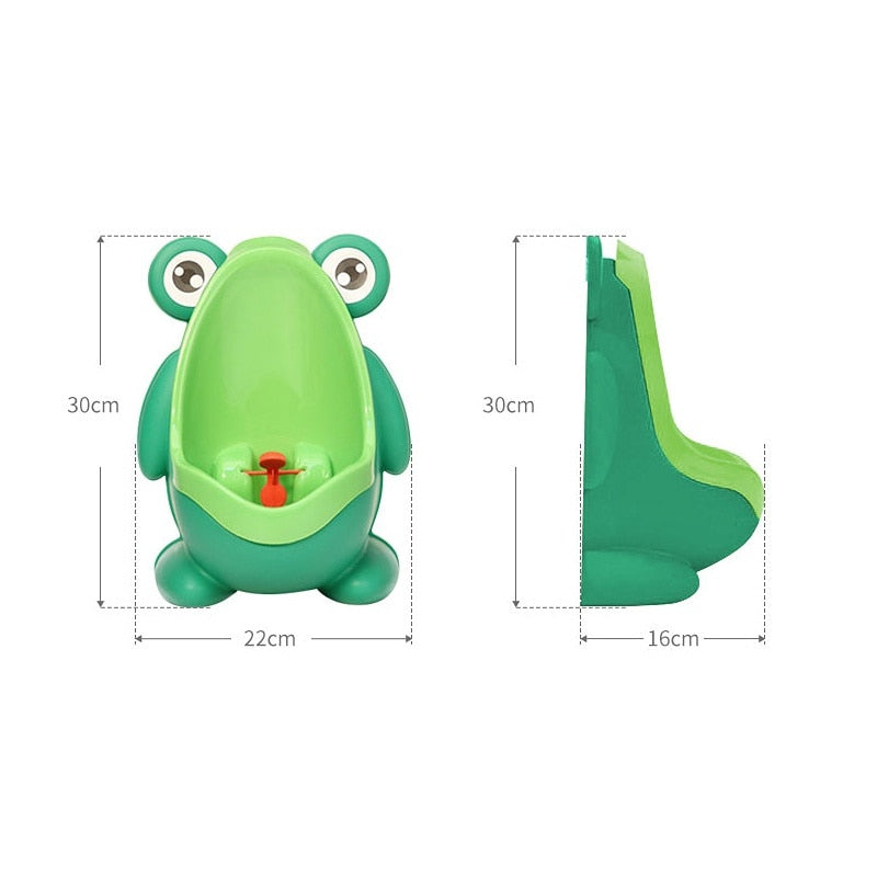 Cute Frog Small Potty Training Urinal for Toddlers