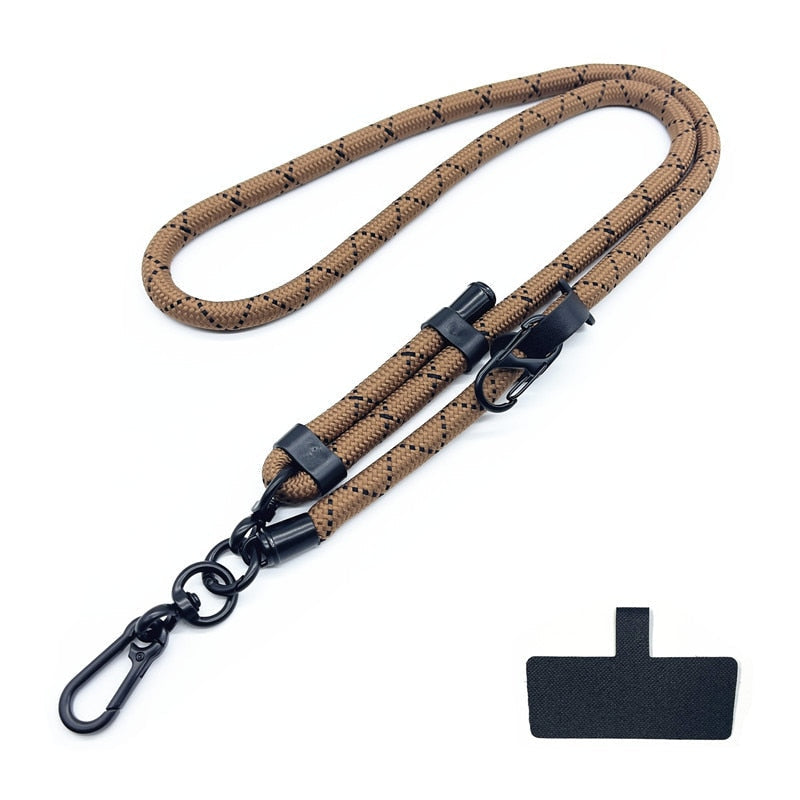 Flexible Phone Wristband with Adjustable Neck Strap