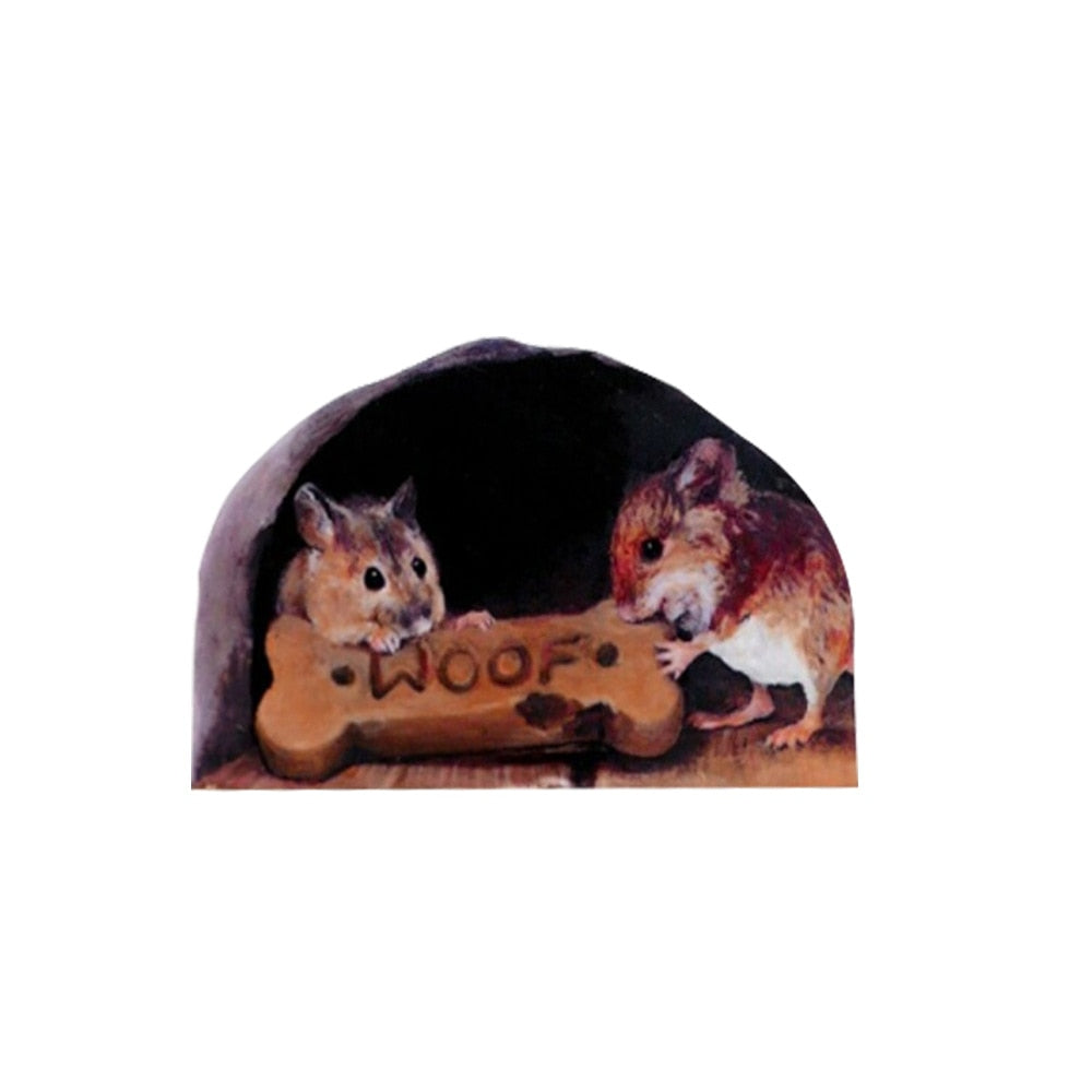 Funny Cartoon Mouse Wall Decals