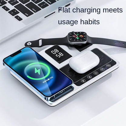 Compact Wireless Charger Digital ClockDock