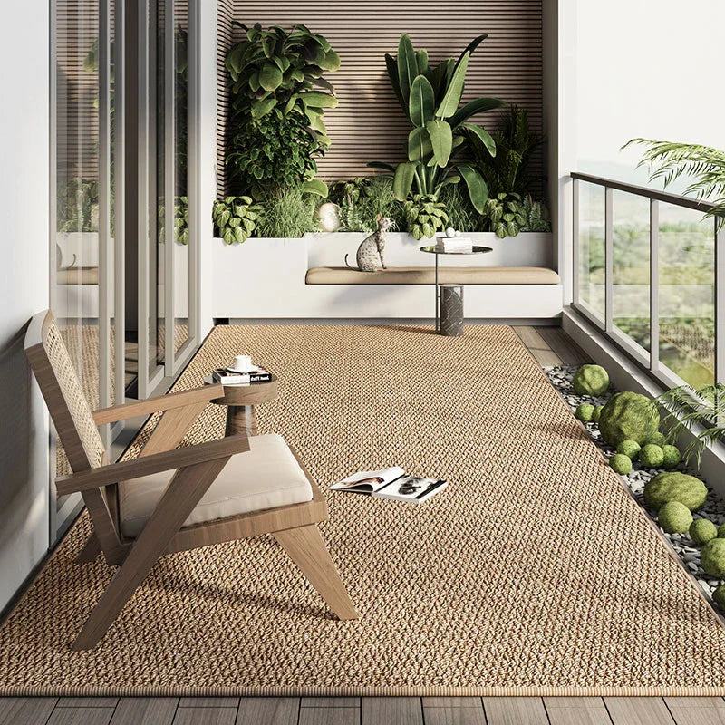 Natural Fiber Non Slip Area Rug for Home Decor