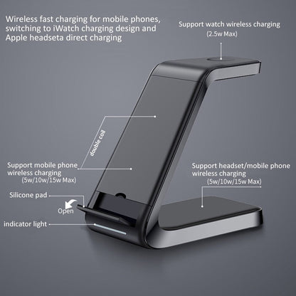 Fast 3 in 1 Magnetic Phone Charging Dock