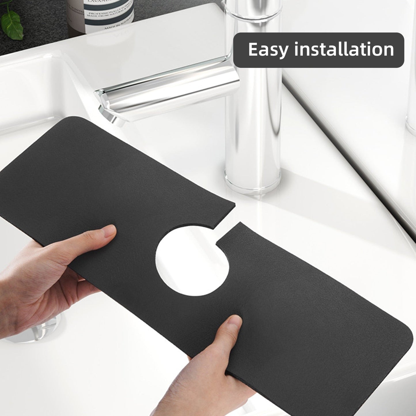 Durable Non Slip Kitchen Faucet Mat