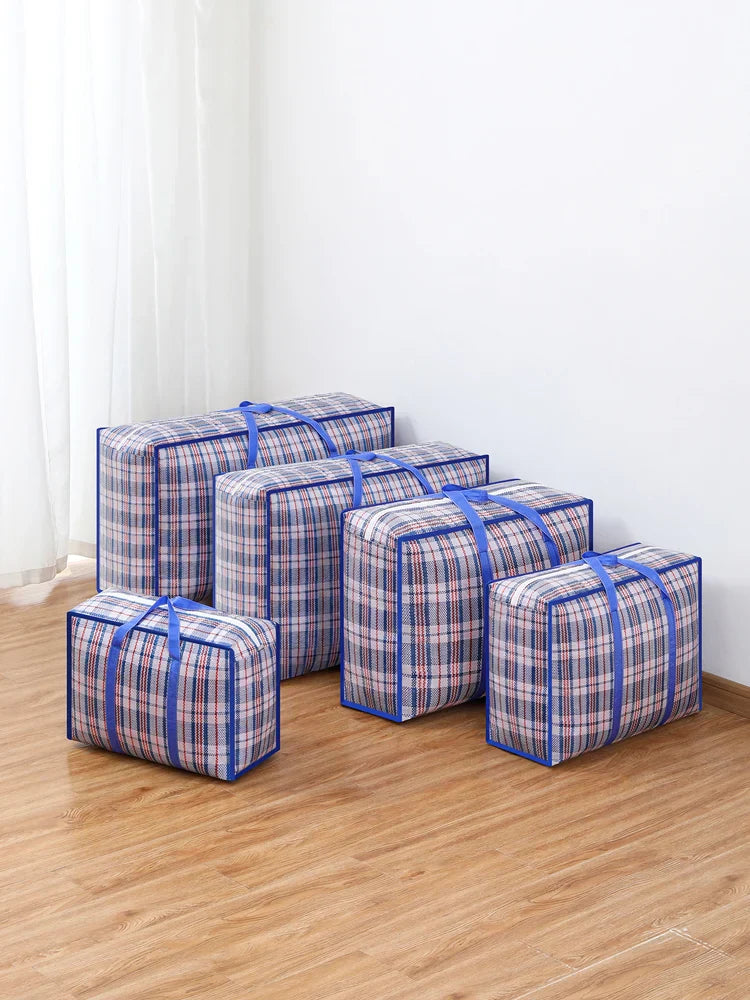 Durable Folding Storage Bag with Zipper and Water Resistance