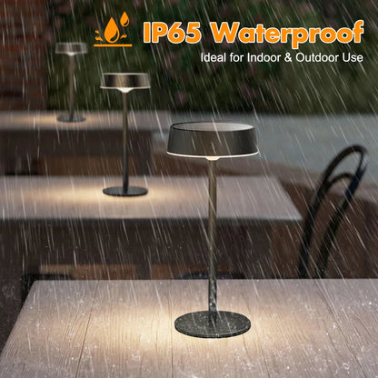 Portable Solar Powered LED Table Lamp Waterproof