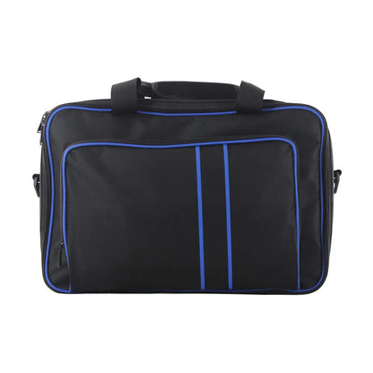 Durable PS5 Travel Bag with Shoulder Strap & Storage Pockets