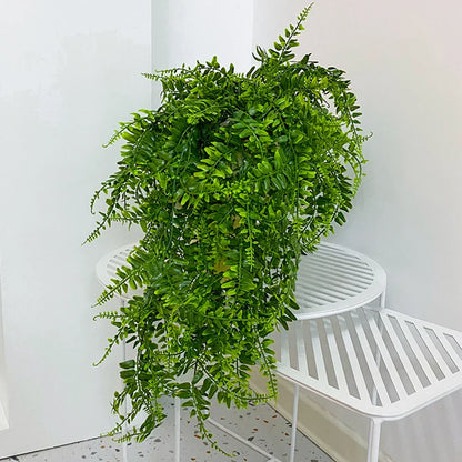 Large Artificial Boston Fern Hanging Plant UV Resistant