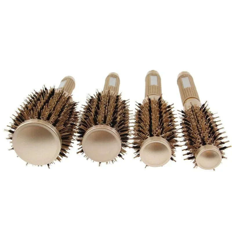 Pro Hair Brush Set, Ceramic & Boar Bristle, Frizz Control
