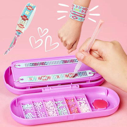 Kids DIY Glitter Diamond Bracelet Kit