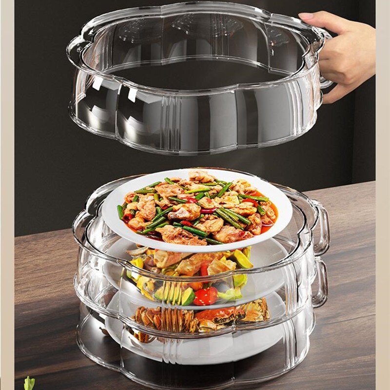 Collapsible Microwave Food Splash Guard