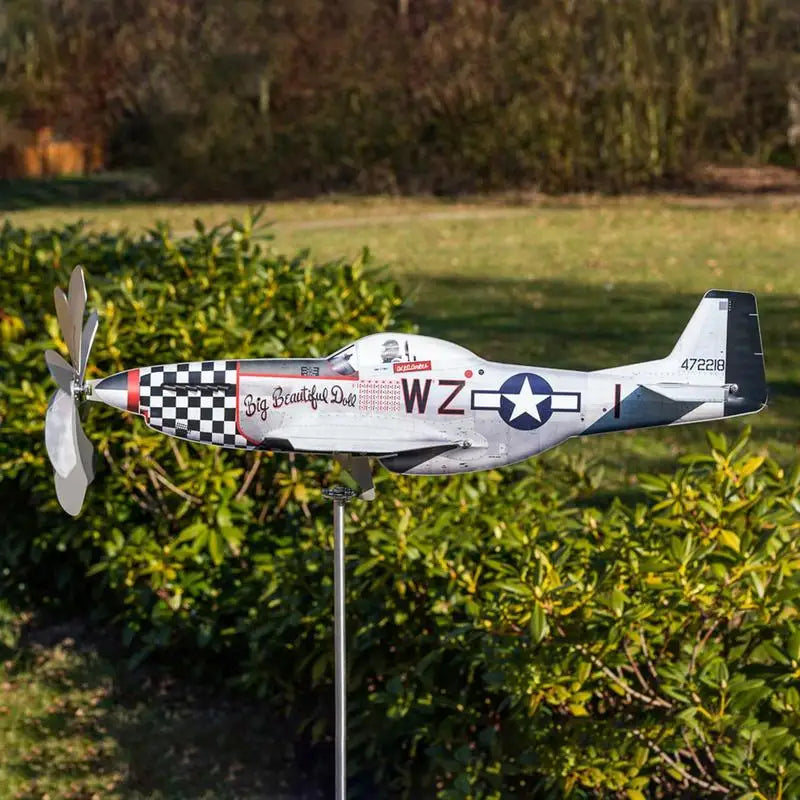 Outdoor Metal Wind Spinner Decor
