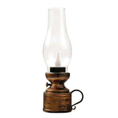 Vintage Style Electric Oil Table Lamp