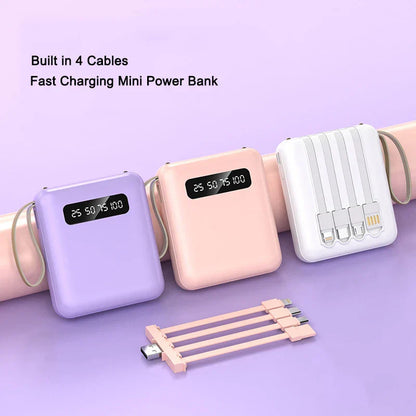 Compact Portable Charger 20000mAh Fast Charging Power Bank