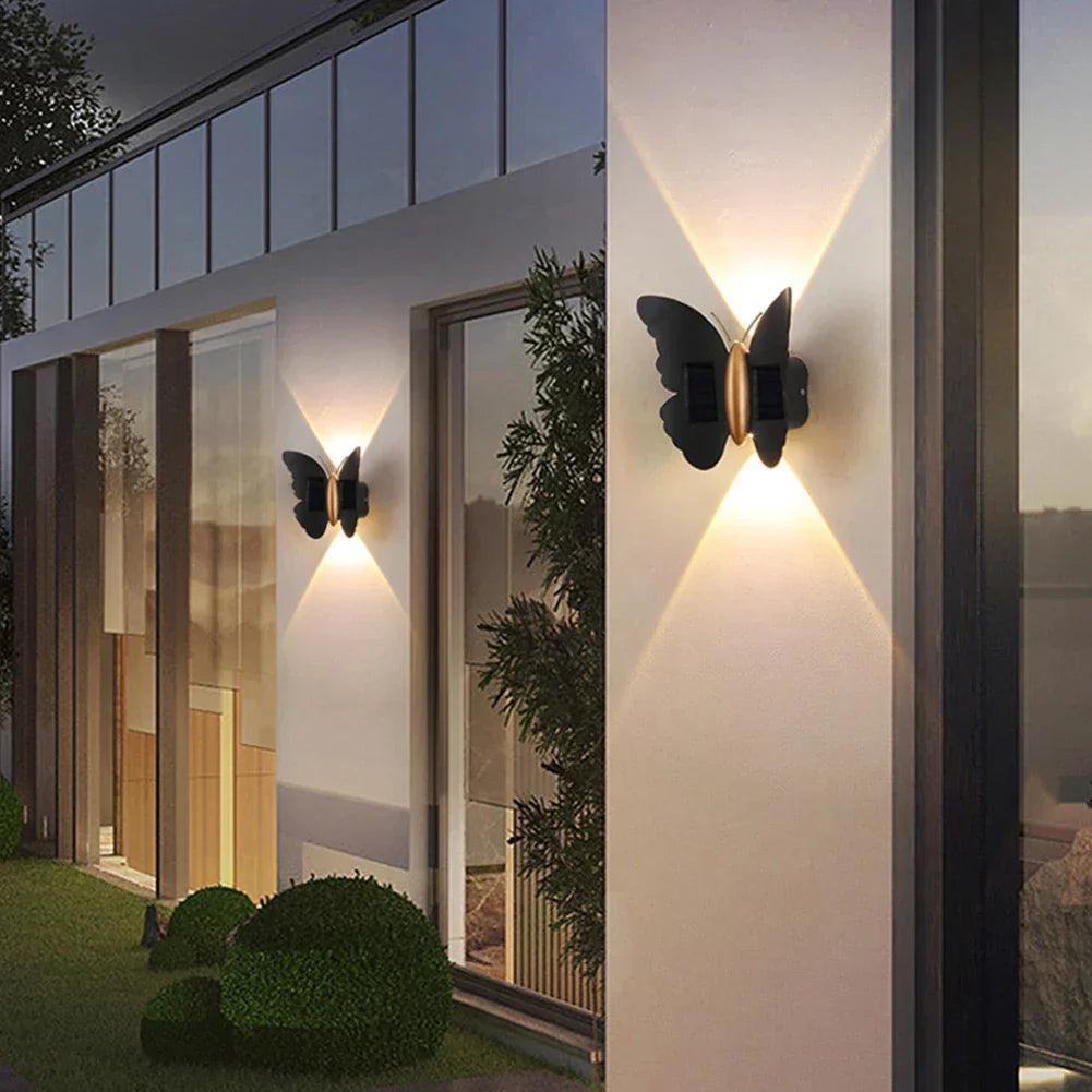 Solar Powered Motion Wall Light for Garden Outdoor - Fesara