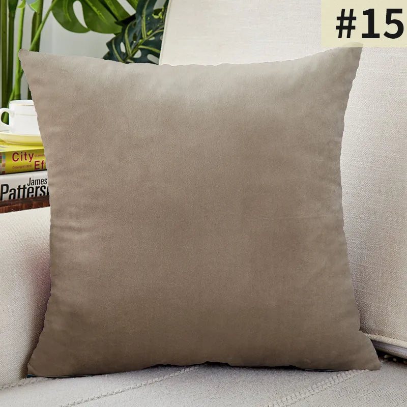 Plush Velvet Pillow Cover for Sophisticated Home Decor