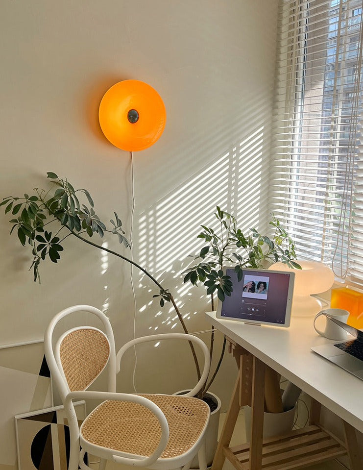 Vintage Style Round Wall Light