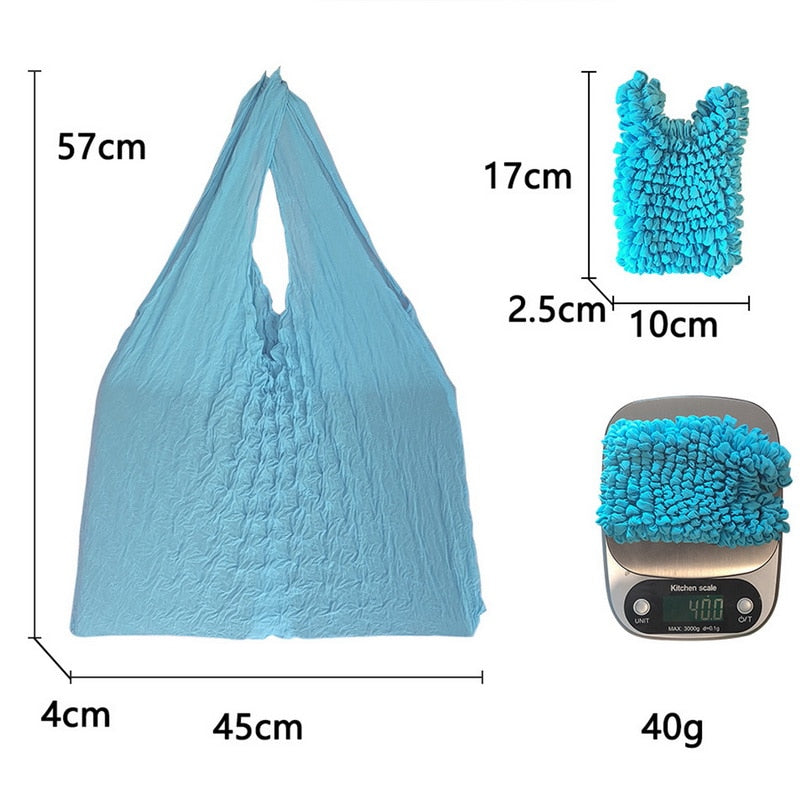 Practical Collapsible Extra Large Reusable Tote Bag
