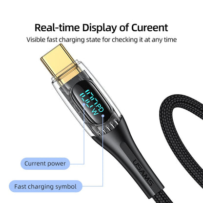 Quick Charge LED Fast Phone Charging Cord