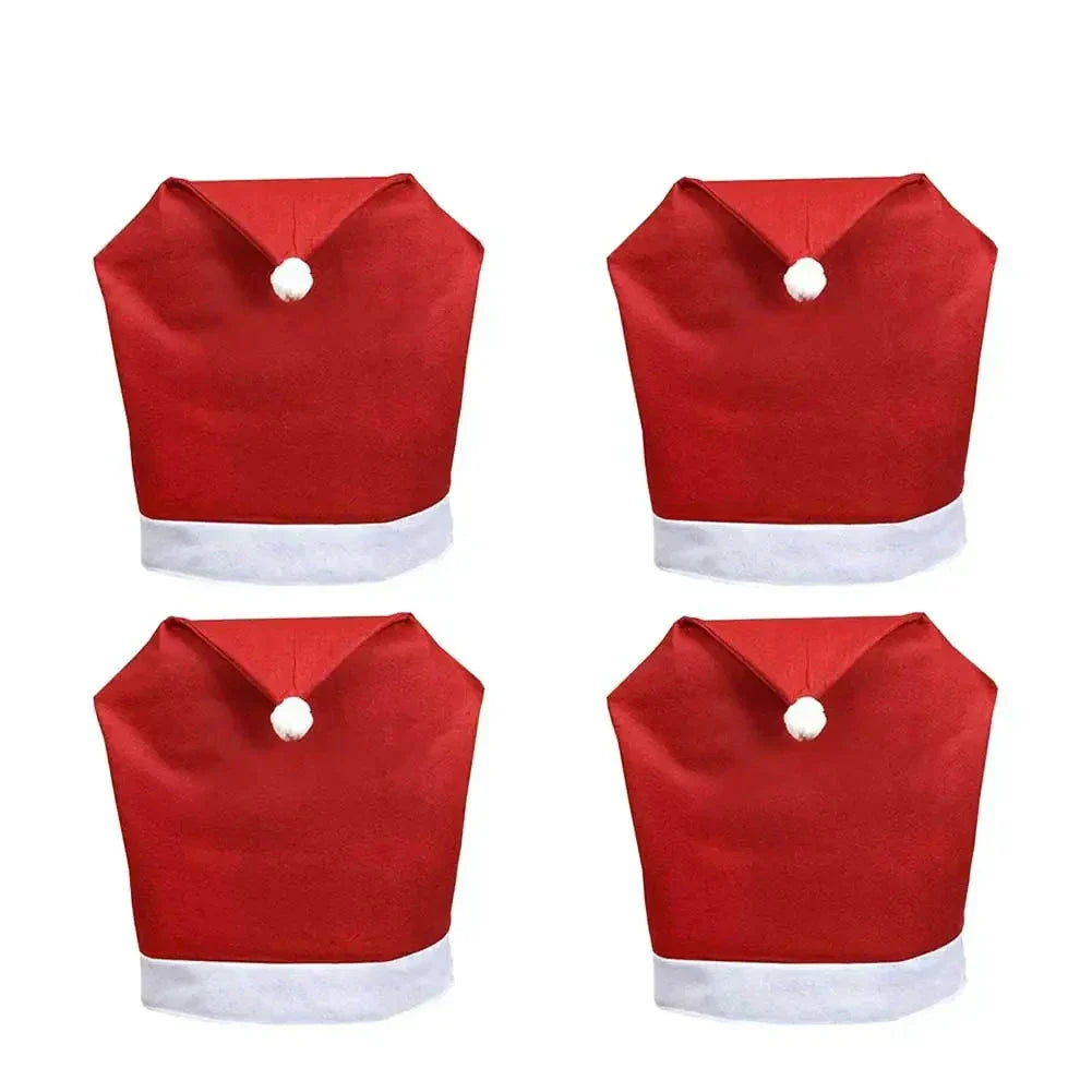 Festive Holiday Chair Covers for Dining Table