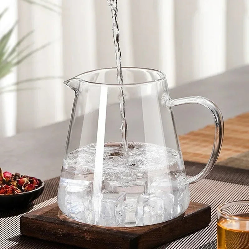 Large Heatproof Glass Teapot with Stainless Steel Infuser