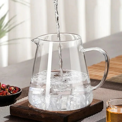 Large Heatproof Glass Teapot with Stainless Steel Infuser