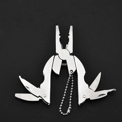 Portable Pocket Multitool with Pliers and Knife