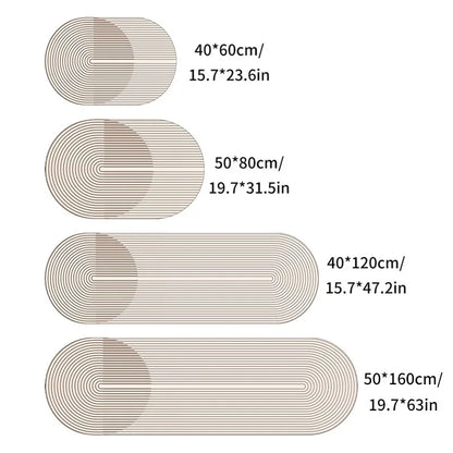 Soft Grip Kitchen Mat, Absorbent Non-Slip Rug