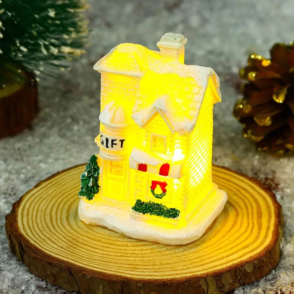 Fesara | Sparkling Snowflake Christmas Houses