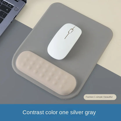 Soft Ergonomic Mouse Pad with Memory Foam & Non Slip Base