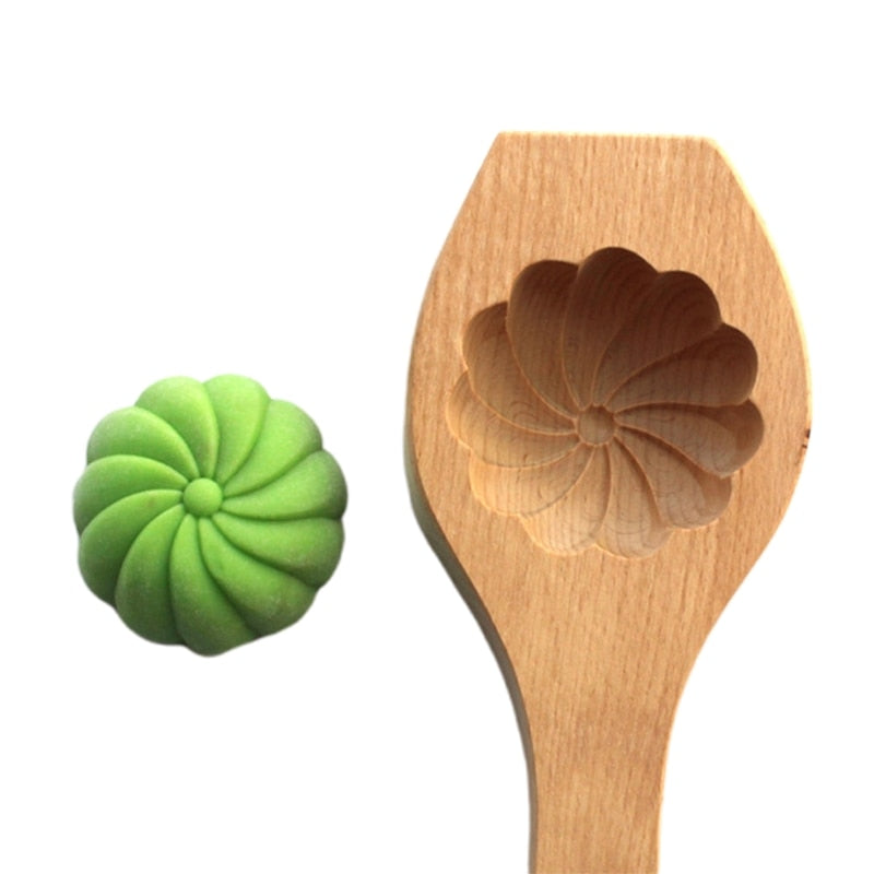 Natural Wood Pastry Dumpling Maker Tool - Fesara