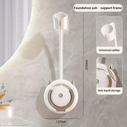 Wall Mount Adjustable Hair Dryer Holder