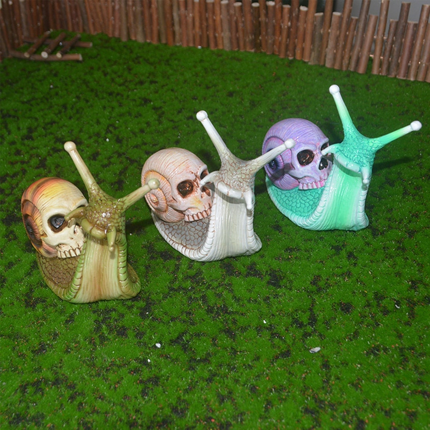 Spooky Skull Garden Halloween Decoration