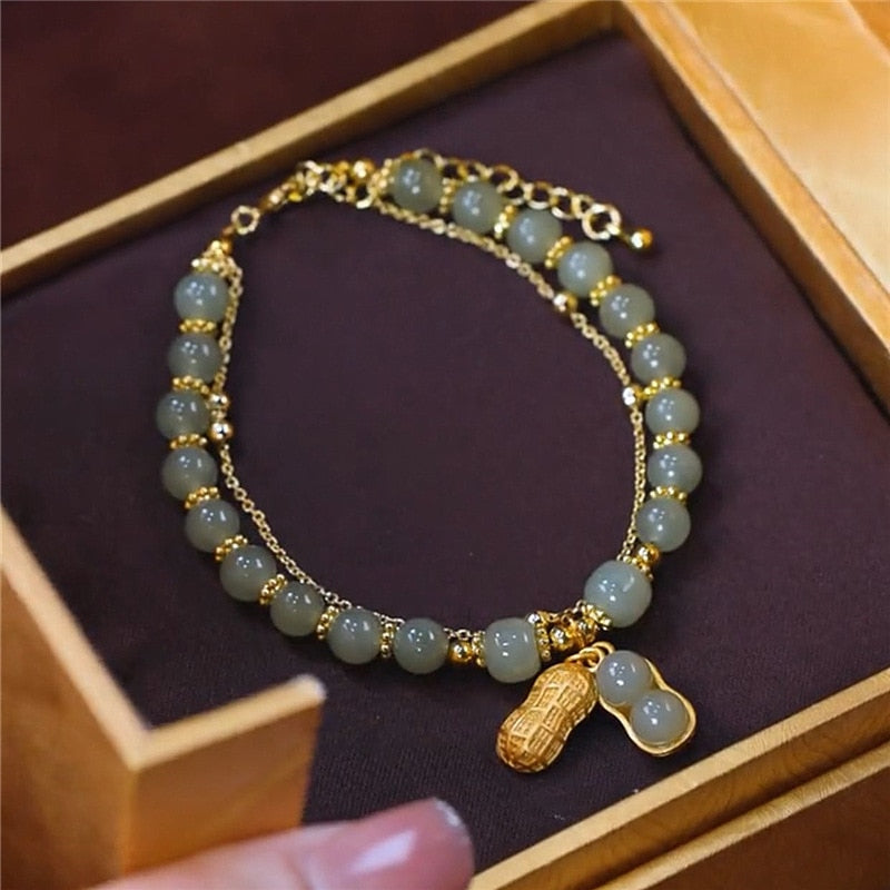 Beautiful 2 Layer Fashionable Women's Bracelet - Fesara