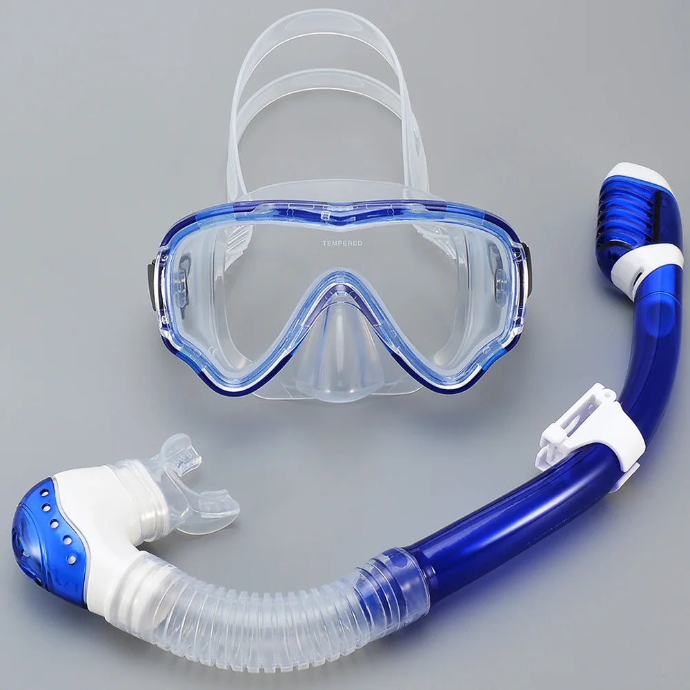 Kids Snorkeling Mask Set with Anti-Fog Lens