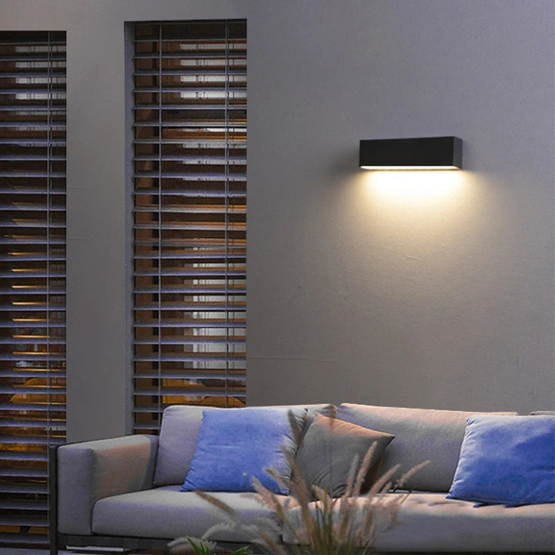Outdoor Wall Light with Warm Ambient Glow