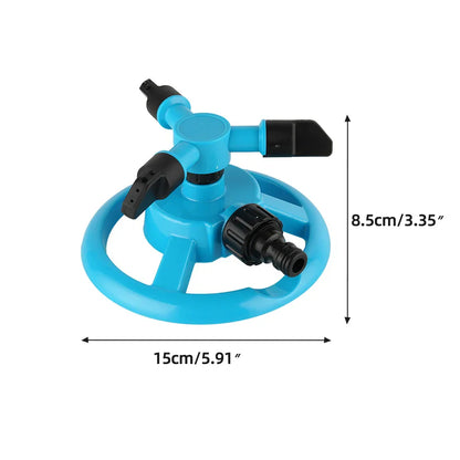 Efficient 360° Rotating Garden Sprinkler System
