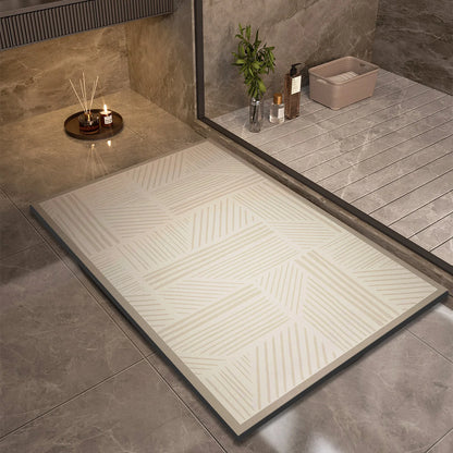 Soft Grip Quick Dry Bathroom Mat Non Slip Shower Rug