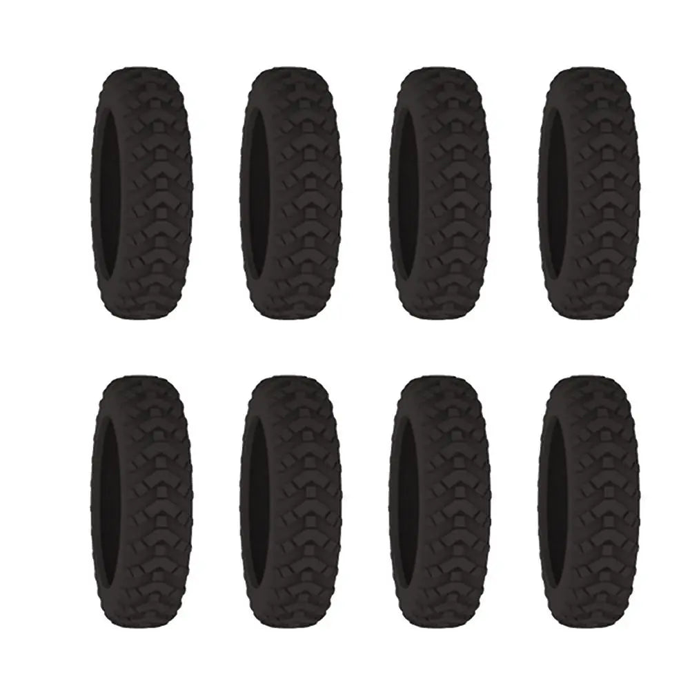 Durable Luggage Wheels Protective Caps 8 Pack