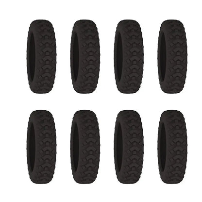 Durable Luggage Wheels Protective Caps 8 Pack