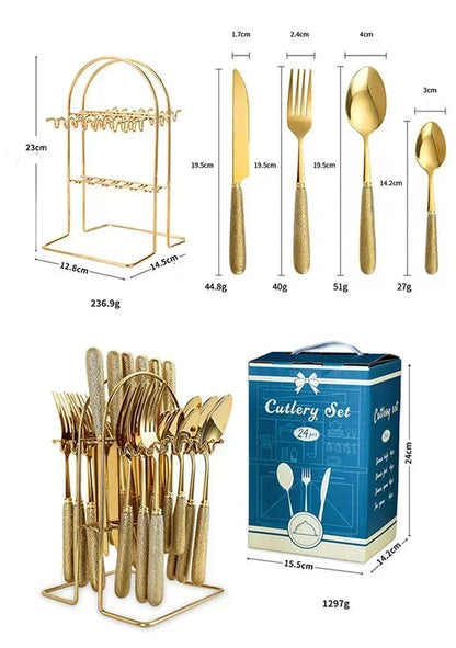 Premium Stainless Steel Dining Cutlery Set