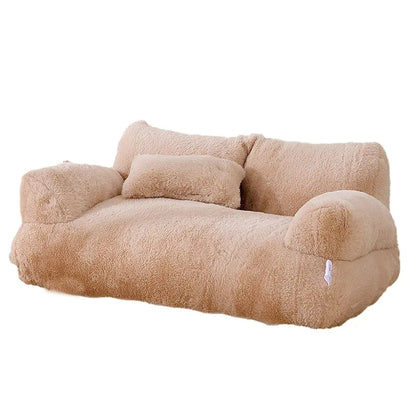 Variant image for Sofalux Luxury Cat Bed - Plush Warmth for Cats & Small Dogs, Winter Comfort-3